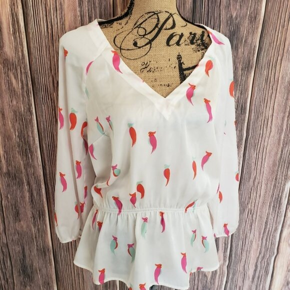 Beautiful, Fun Daniel Rainn Bird Shirt - Picture 7 of 9